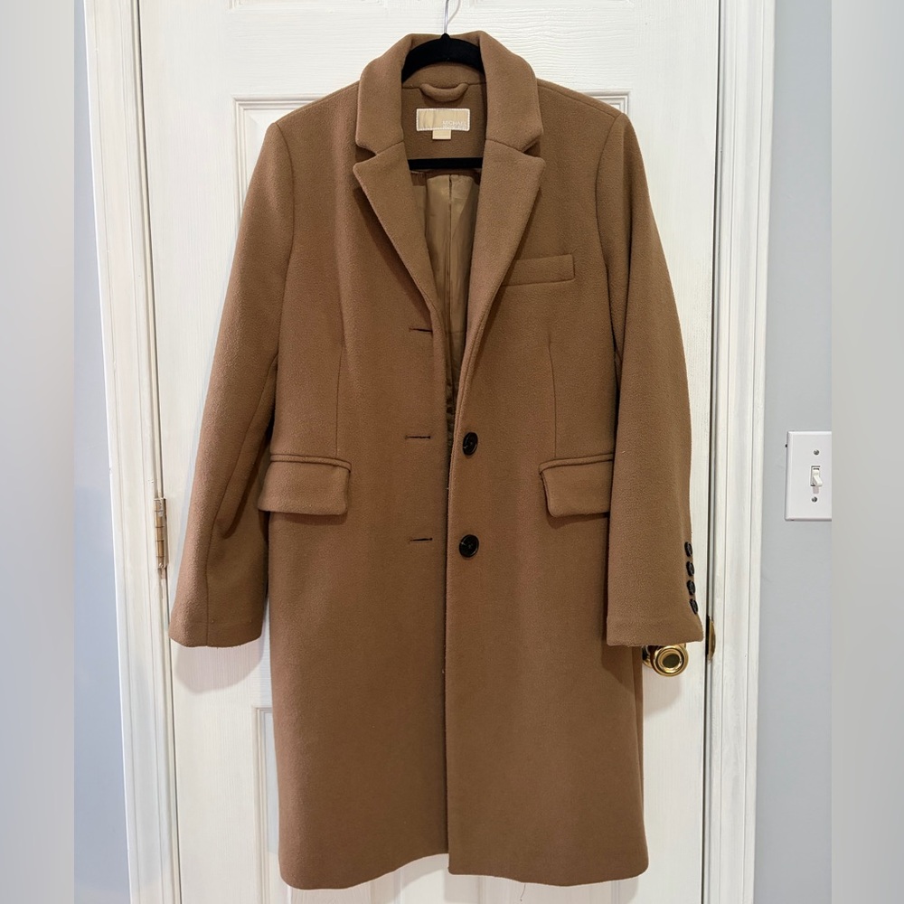 Michael Kors Tan Women’s Pea Coat